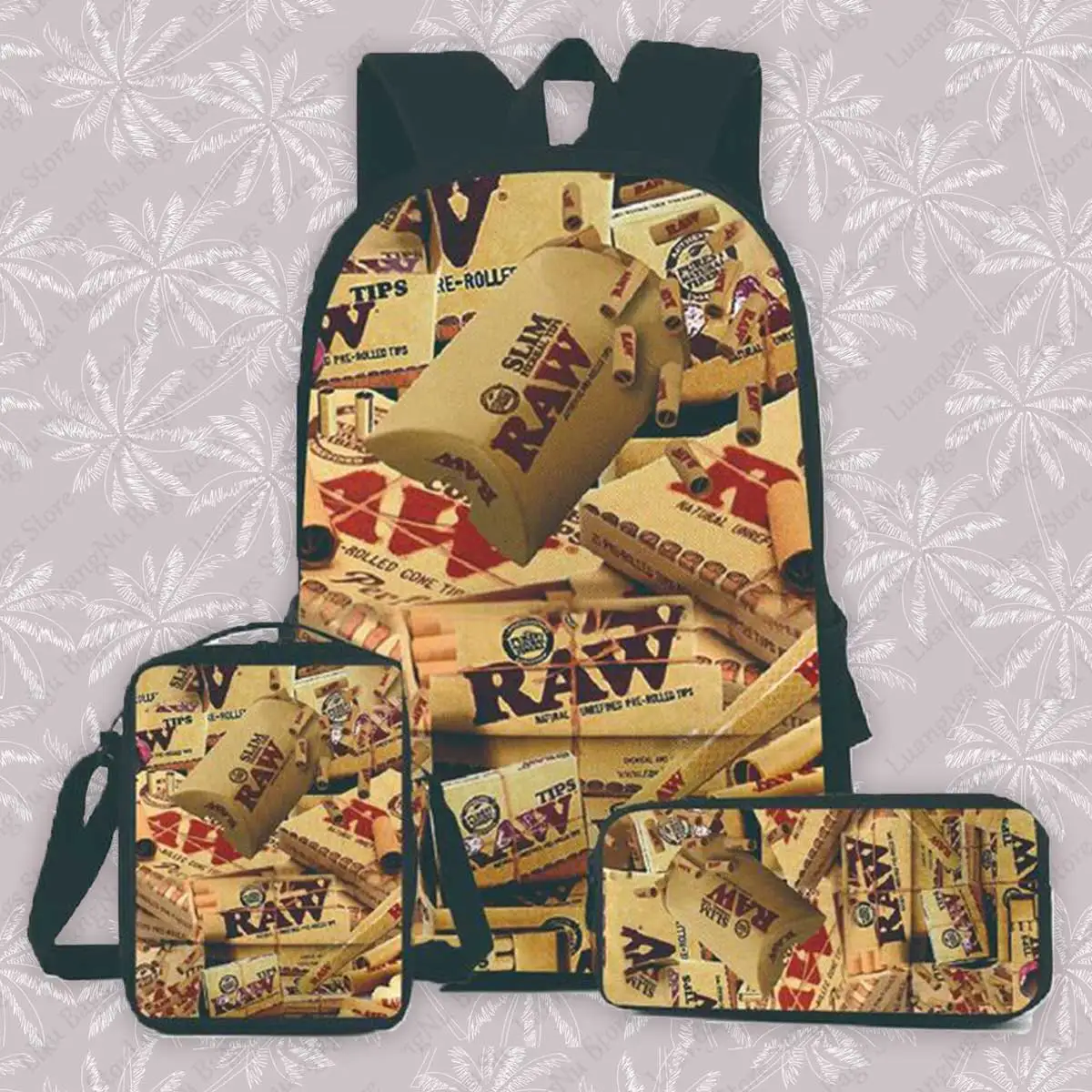 

Мужской рюкзак из ткани Оксфорд, 3 шт./комплект