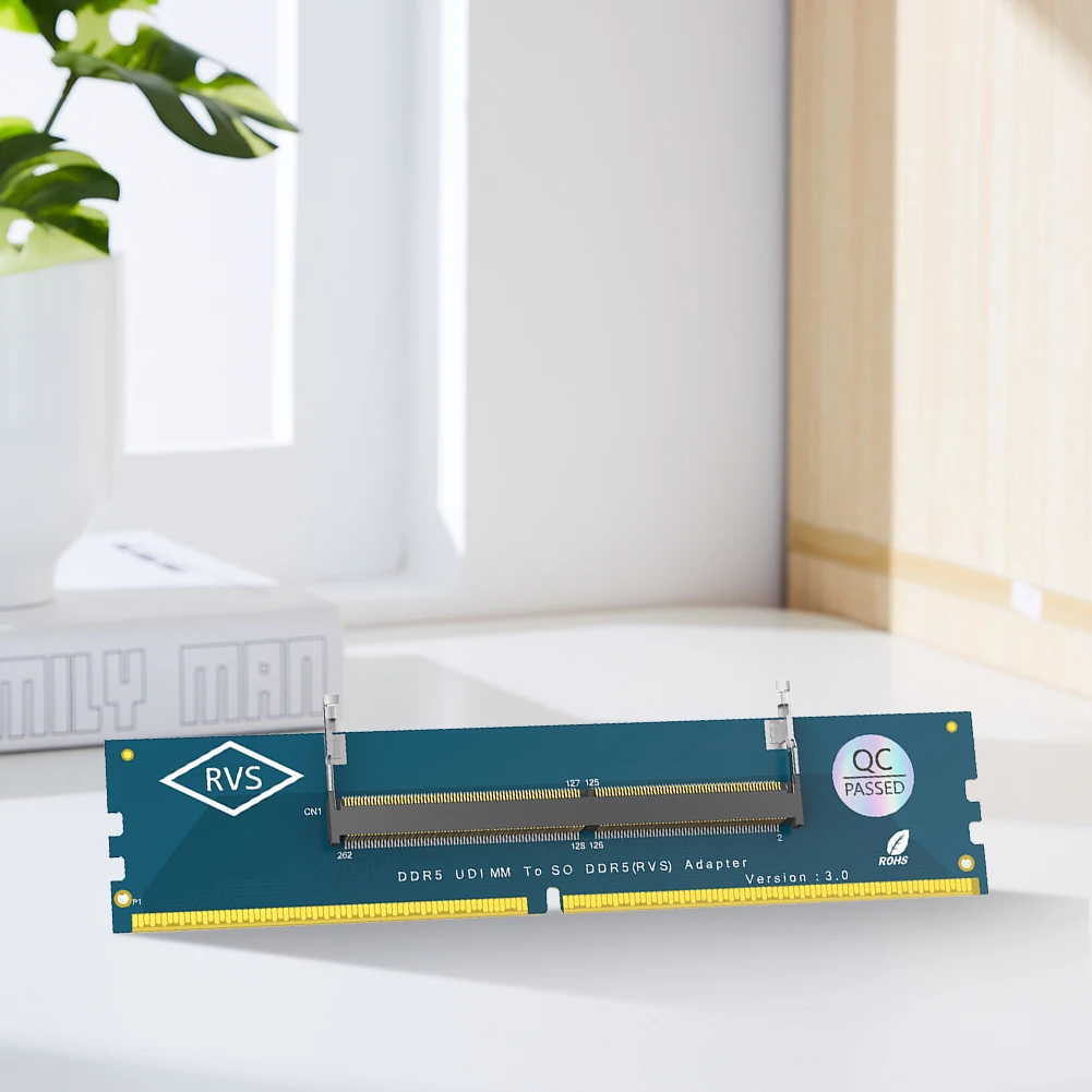 Ноутбук SO DDR5 RAM к настольному компьютеру Адаптер U-DIMM SO-DIMM Игровой ноутбук Модуль