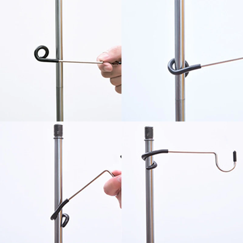 Держатель-подставка из нержавеющей стали для телескопической палатки