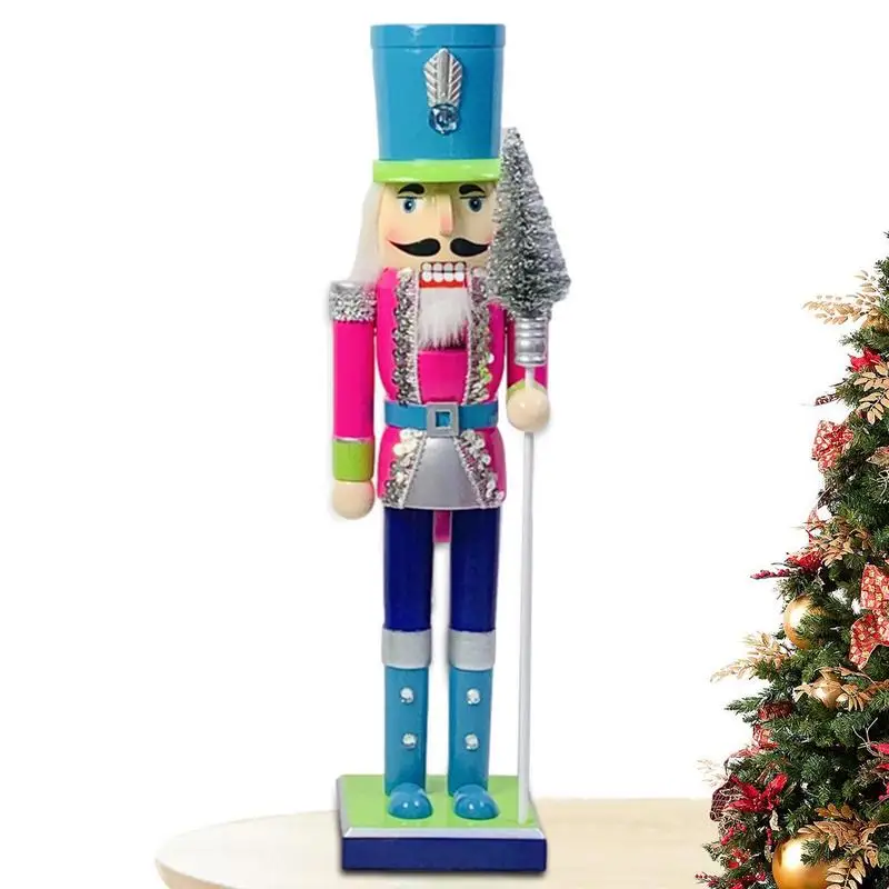 

Christmas Decorative Nutcracker 14.96 Colorful Wood Christmas Nutcracker Ornament Painted Christmas Soldier Party Decorations