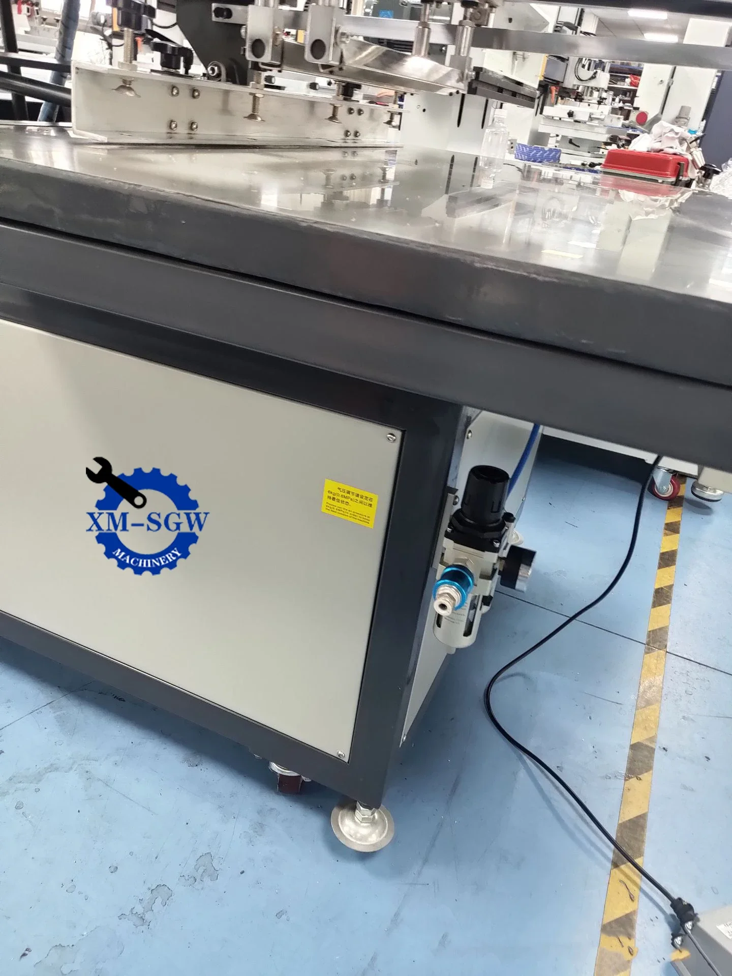 Горячая продажа автоматический одноцветный трафаретный принтер машина для