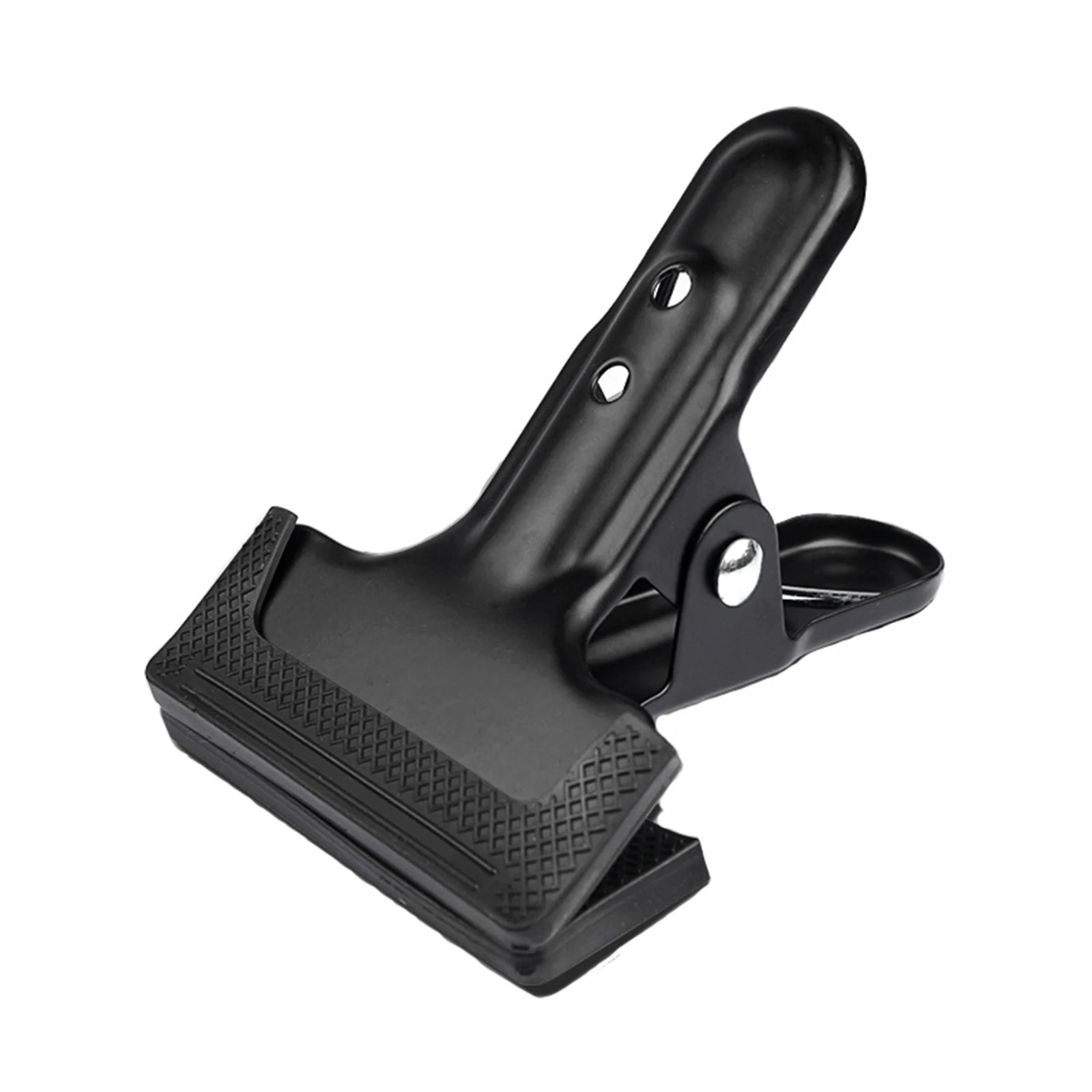 

1 шт., металлический зажим для фона с резиновым защитным рукавом