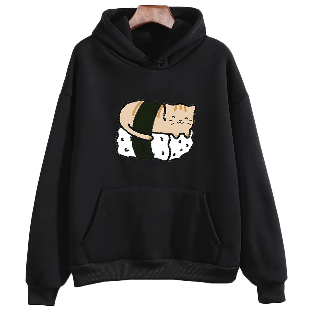 Рисунок 2 - Толстовка Женская/мужская с рисунком суши-кота