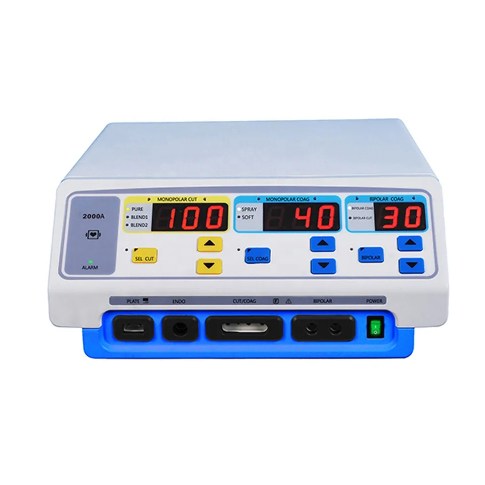 

Portable Surgical Diathermy Machine Electrocauterio Bipolar Surgical Cautery Electrosurgical Unit