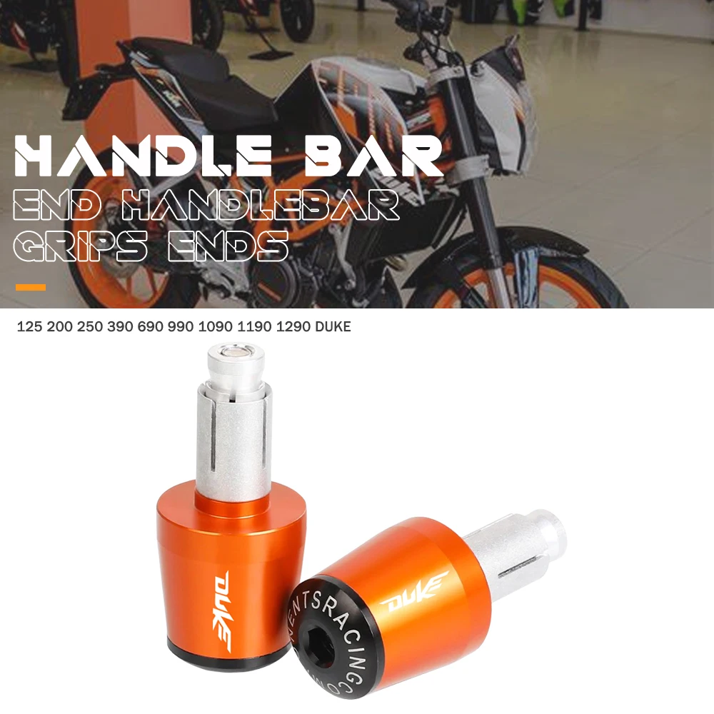 

NEW Handle Bar End Handlebar Grips Ends Caps For DUKE 125 200 250 390 640 690 790 890R DUKE 990SUPERDUKE R 1290 SUPER DUKE R GT