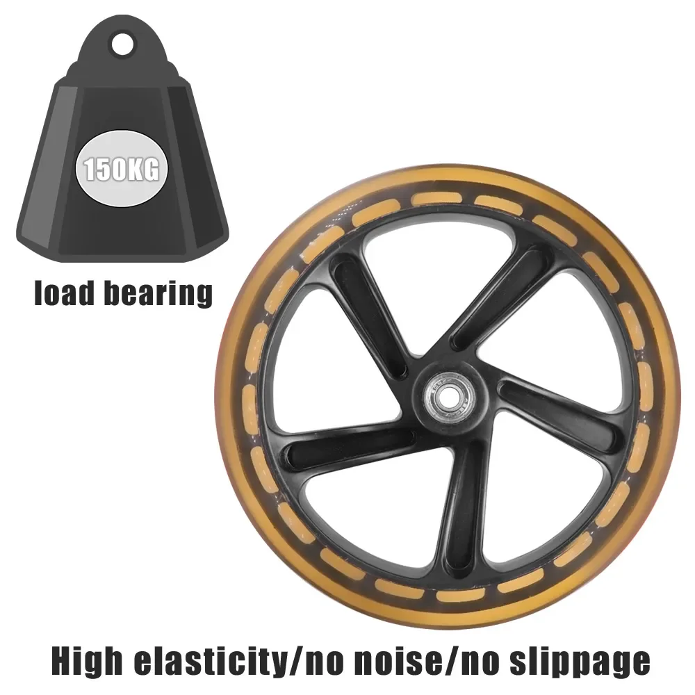 Универсальные колеса из искусственного материала 200 мм износостойкая шина для