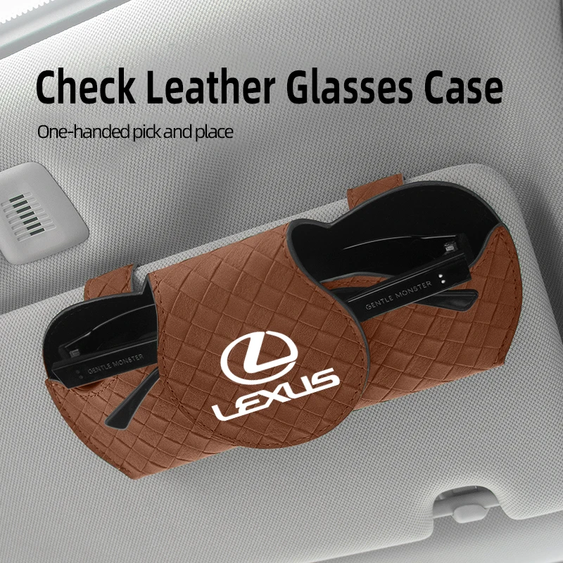 

Car Interior Glasses Clip Auto Sun Visor Sunglasses Holder For Lexus IS250 IS200 GS300 GX470 LS RX300 GS NX RX UX GX GX460 IS350
