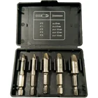 сверло набор экстракторов экстрактор болтов сверло по металлу Центральное сверло из быстрорежущей стали для извлечения винтов с шестигранным хвостовиком 14 дюйма, 5 шт.