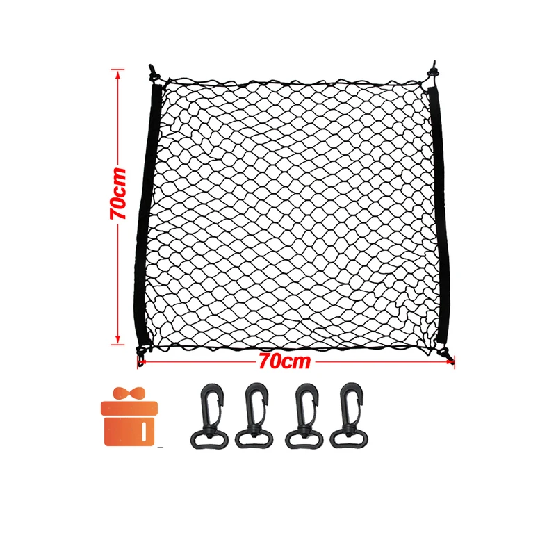 

Для Suzuki Jimny JB23 JB43 1999 ~ 2018 Автомобильный задний карго задний багажник искусственные Сетки Нейлоновые 70x70 автомобильные аксессуары