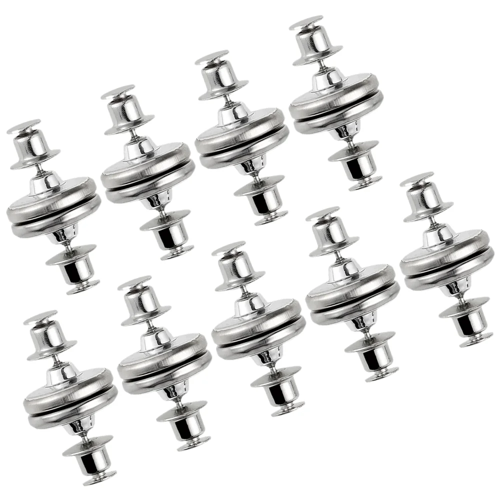 

9 Pairs Reusable Curtain Clips Window Shades Fastener Tieback Buttons Drape Fixing Clamp Alloy Buckle Home Curtains