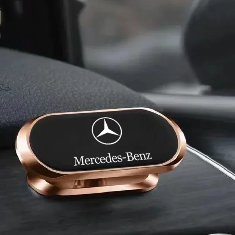 Фото Магнитный держатель для телефона в автомобиль для Mercedes-Benz AMG W205 W203 GLC GLK W206 W168 W169 W220 C180 C200 W211 (крепление на центральную часть руля) №5