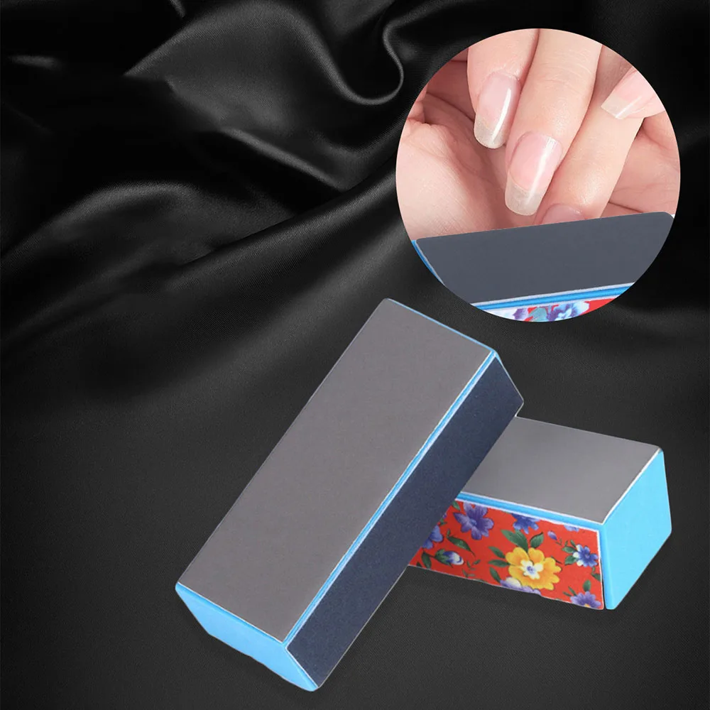 

1pc Four Sides Multipurpose Polishing Block Nail File Sponge File Nails Art Buffer Files Sandpaper Tips Manicure Polishing Tools