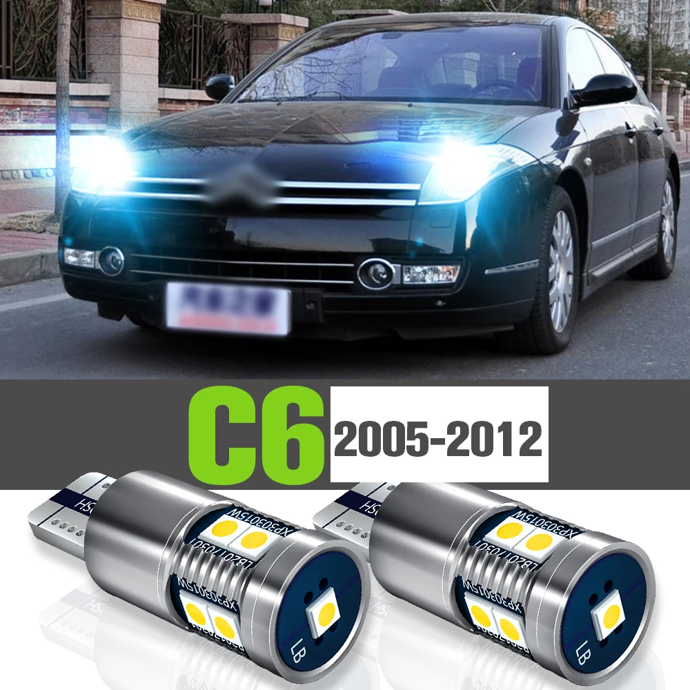 

2x LED Parking Light Accessories Clearance Lamp For Citroen C6 2005-2012 2006 2007 2008 2009 2010 2011