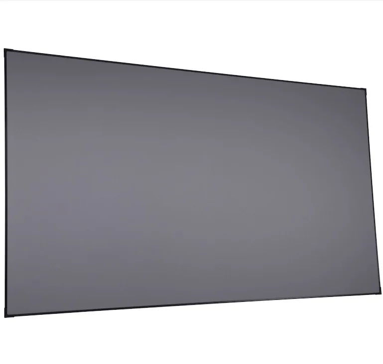 

120inch alr ust fixed frame screen 16:9 UST ALR projection screens PET black diamond projector screen