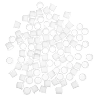 100pcs ink cups white pigment caps cups clear ink pigment ring cups for supplier