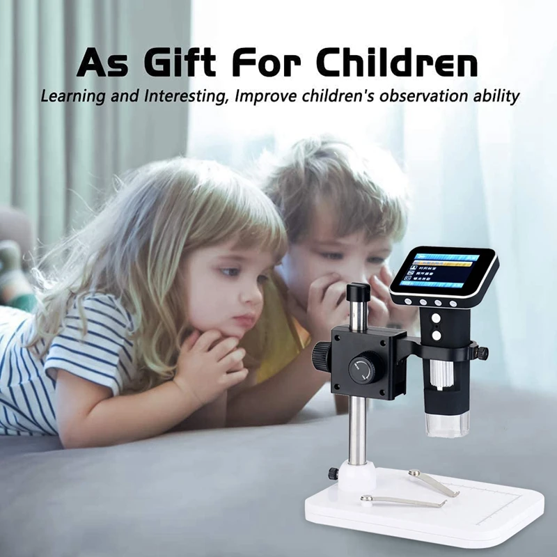 

BEAU-3.5 Inch LCD WIFI Electron Microscope 500X USB Wireless WIFI Digital Magnifier With Led Light For PCB Repair Welding