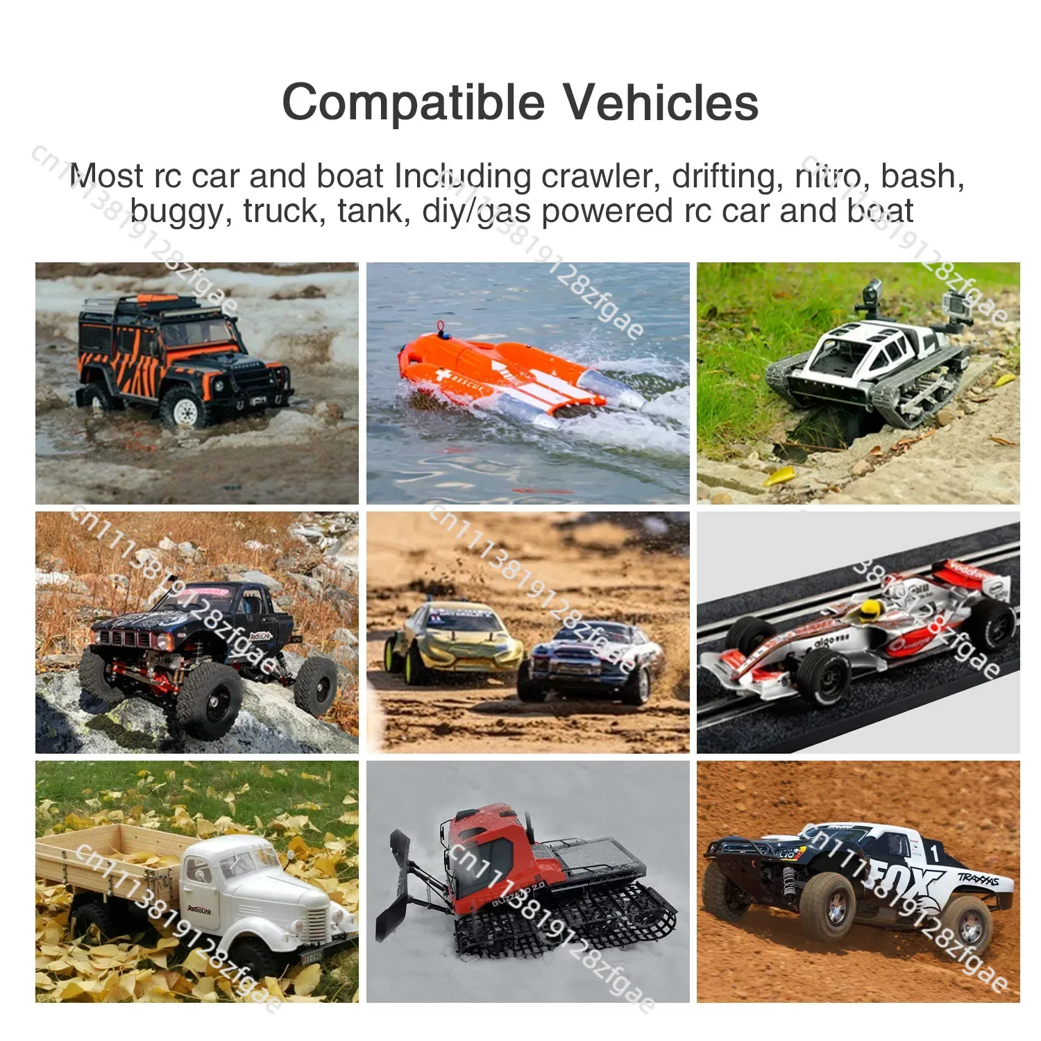 Радиоприемник Radiolink RC R6FG 6-канальный 2.4G HV Servo RX с гироскопом для управления на больших расстояниях, совместимый с передатчиками RC4GS V2RC6GS V2 для радиоуправляемых машин и лодок (art.: 3920dbeafc688) - 3920dbeafc688