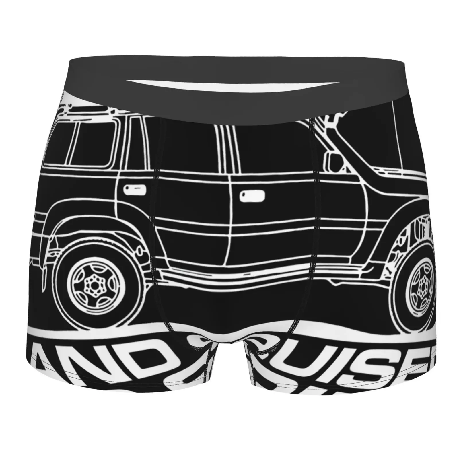 

Боксеры Toyo Land Cruiser мужские длинные, пикантное нижнее белье для внедорожников, из полиэстера, брендовые трусы