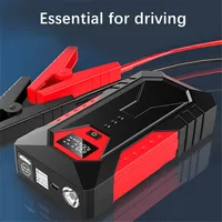 Portable Car Jump Starter 600 Amp Power Backup Auto-Car Battery Booster 12000mA Power Bank with Flashlight Mobile Phone Charger