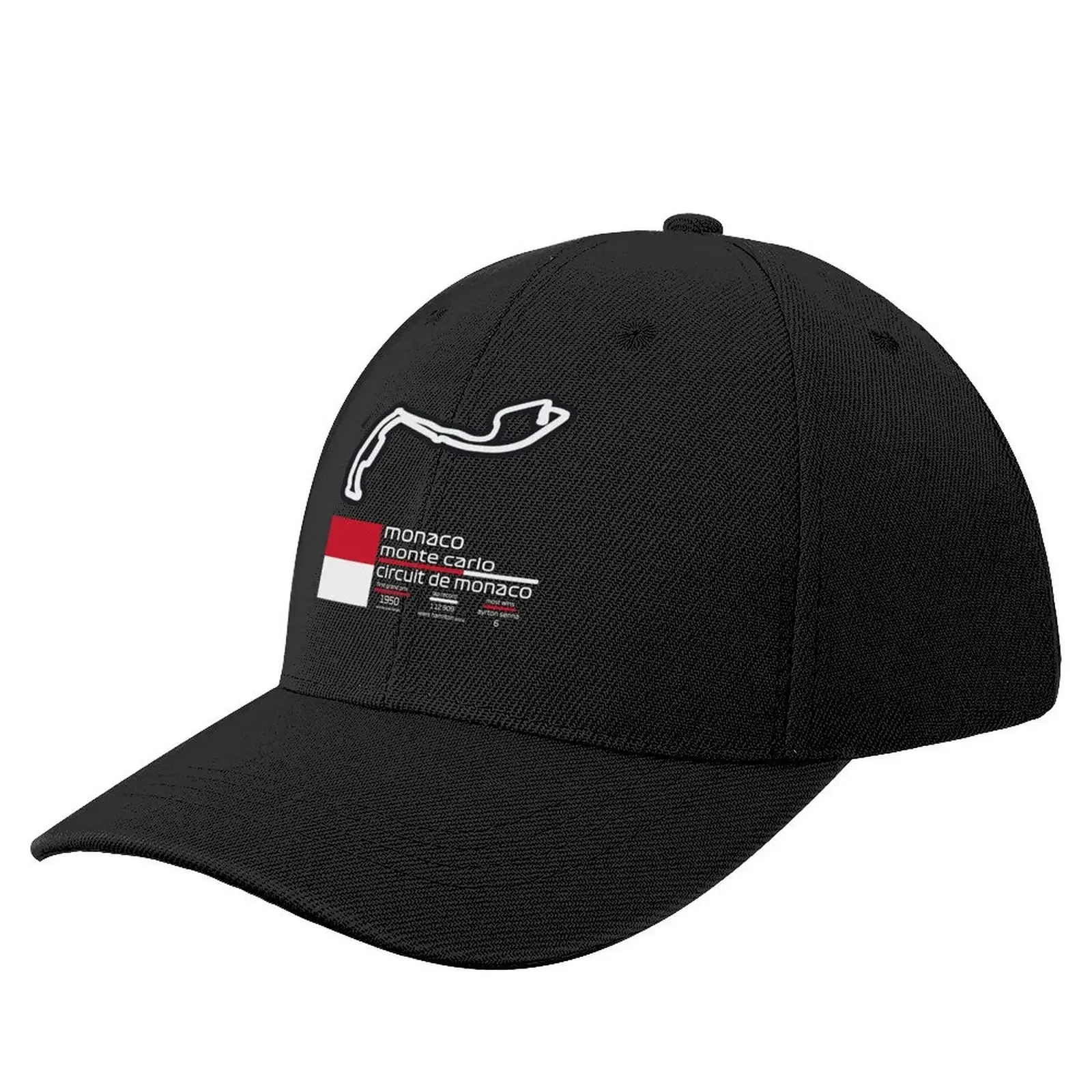 Monaco F1 Records (Circuit de Monaco) Бейсбольная кепка Icon Шляпа дальнобойщика Пляжные шляпы для