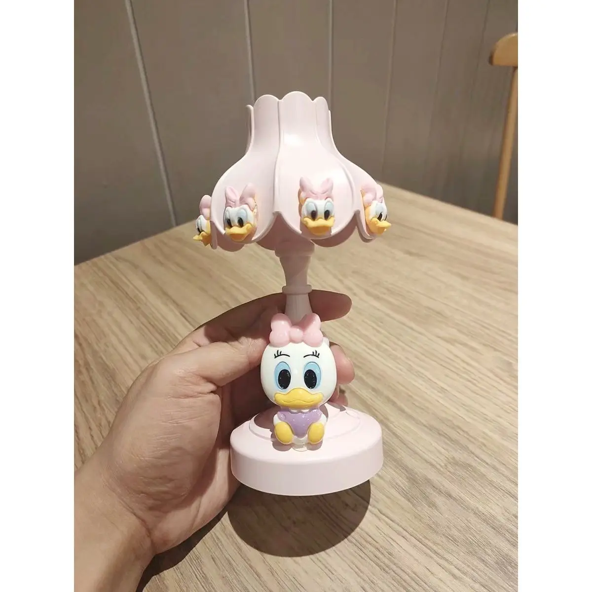Ночник Hello Kitty в стиле ретро маленький светильник виде листьев лотоса настольная