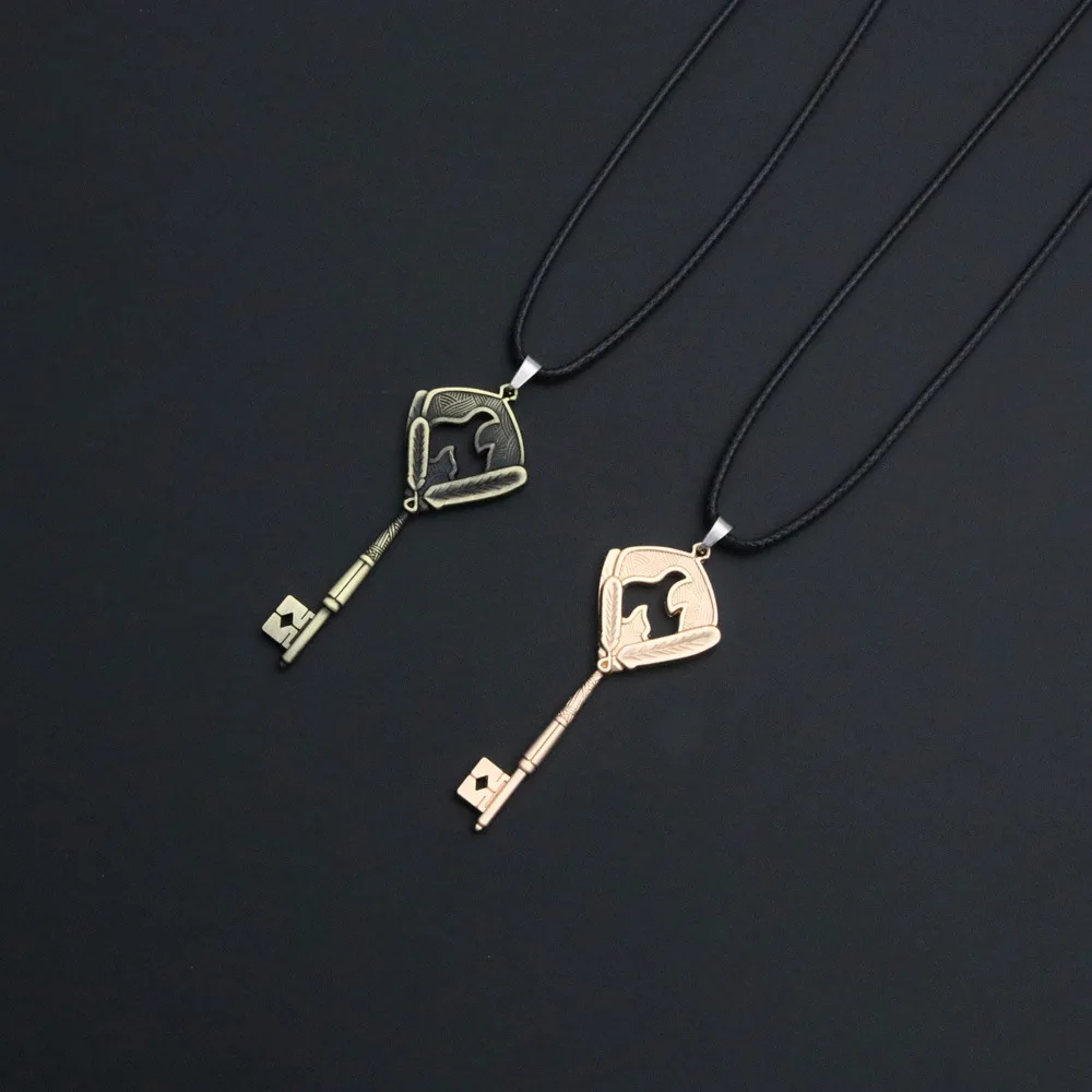 

Ожерелье с подвеской в виде слезы темы, Винтажное колье с кулоном в виде ключа люка для косплея, аксессуары для фотографий