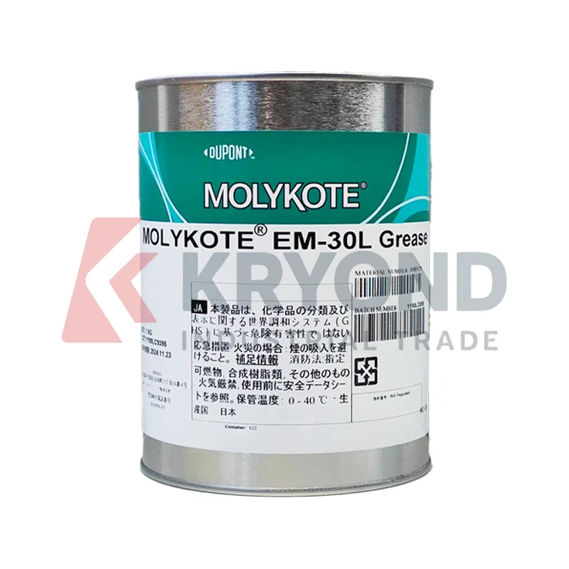 Фото Синтетическая смазка MOLYKOTE EM-30L, EM-50L, EM-60L для редукторов, снижение шума, высокая и низкая температура, высокие нагрузки, для пластиковых и металлических деталей, 20 г, 1 кг №2