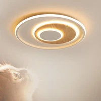 modern led ceiling lights wood round indoor ceiling lamp for hallwaybedroom ceiling light home lighting lamparas de techo