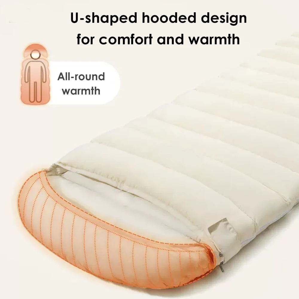 Заводские конверты на заказ зимние спальные мешки с гусиным пухом фотовесом 1000