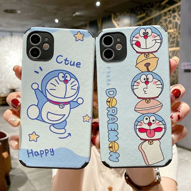 

BANDAI Аниме Doraemon чехлы для телефонов iPhone 11 12 Pro Max X XS 7 8 PLUS ТПУ мультяшный чехол для смартфона оптовая продажа Прямая поставка