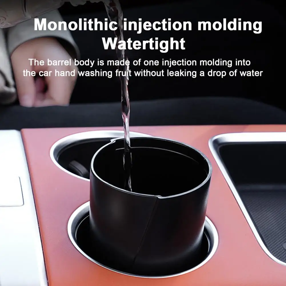 Миниатюрное Автомобильное Мусорное ведро с защитой от утечек маленькое