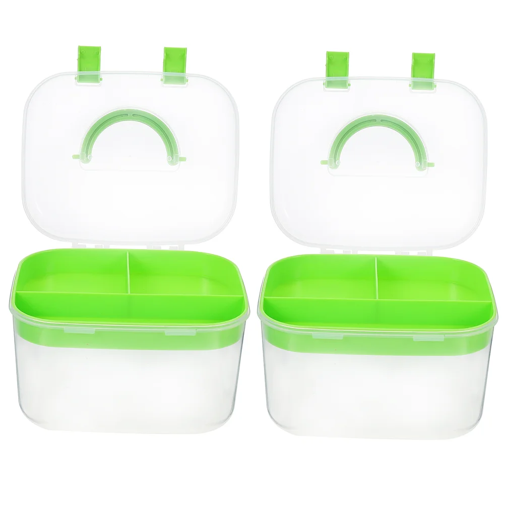 

Storage Box Bin Case Lid Medicine Handle Tool Makeup Travel Plastic Carrying