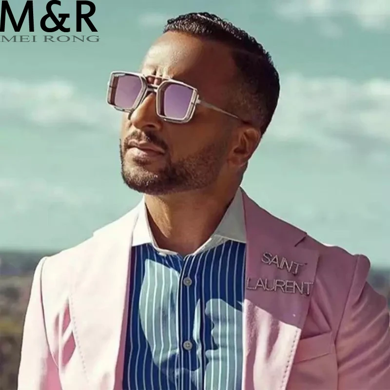 

2022 Vintage Square Steampunk Sunglasses Men Fashion Luxury Punk Glasses Lentes De Sol Oculos Lunette De Soleil Zonnebril Shades