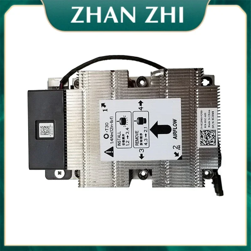 Новый радиатор YD4TX C20W8 для прецизионной рабочей станции T7820 вентилятор процессора