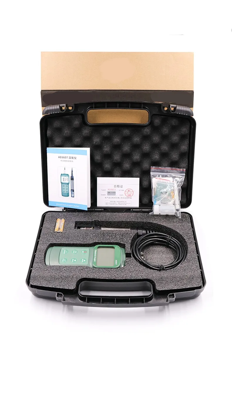 Портативный прибор для измерения растворенного кислорода AE6607 Цифровой