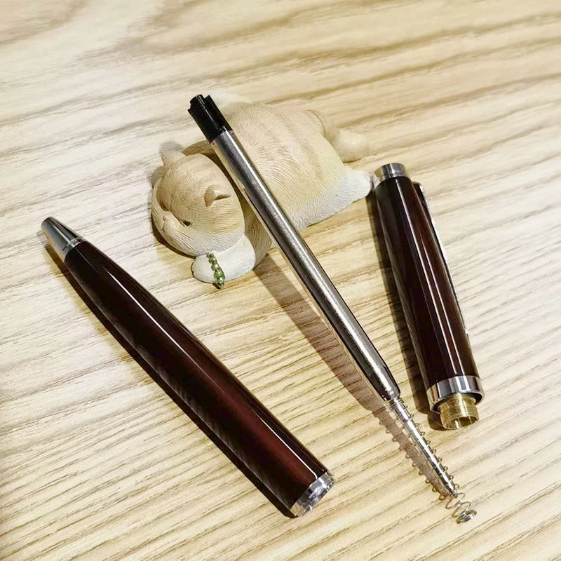 Гелевая ручка BrassMetal CD13 серебристая/белая/синяя 0 5 мм