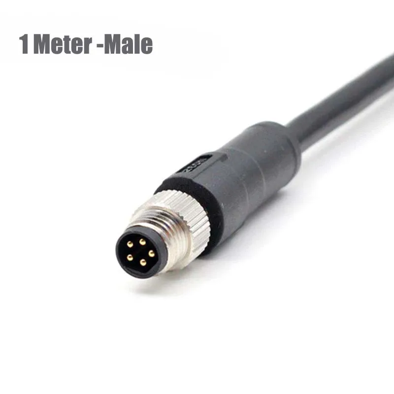 

Водонепроницаемый разъем для датчика M8, 1-5 м, провод 3, 4, 5, 6, 8 контактов, PUR/ПВХ сварочный кабель, IP67, прямой/угловой авиационный штекер, штепсельная вилка