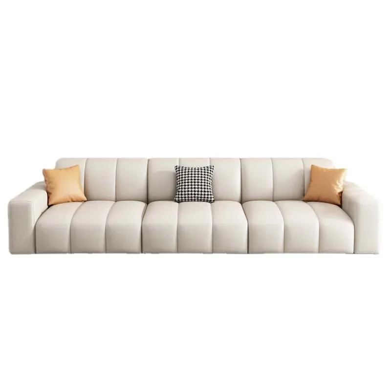 Ленивый диван для гостиной минималистичный роскошный угловой интерьер квартиры