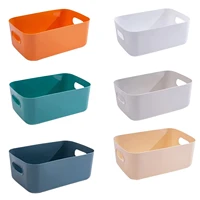 6pcs stackable storage bins for desktop kitchen organizer container bins with handles cabinet organizer shelf basket for kitchen