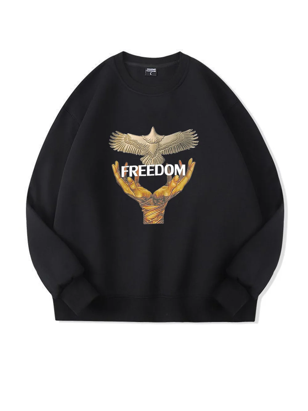 Y2k Толстовка большого размера унисекс готический панк пуловер с длинным рукавом