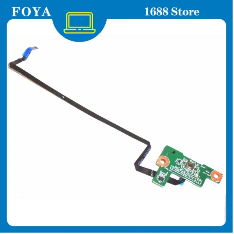 Подлинная для HP для EliteBook 8570W 8560W плата кнопки питания w кабель 01015SE00-600-G