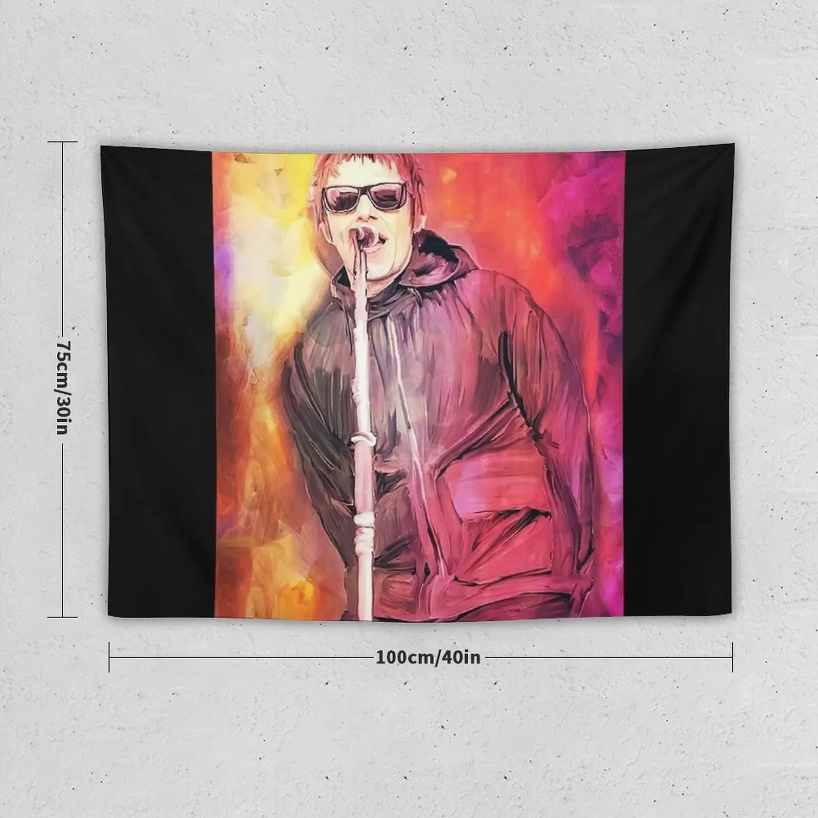 Лиам галлагер художественный гобелен Декор для комнаты на заказ настенный