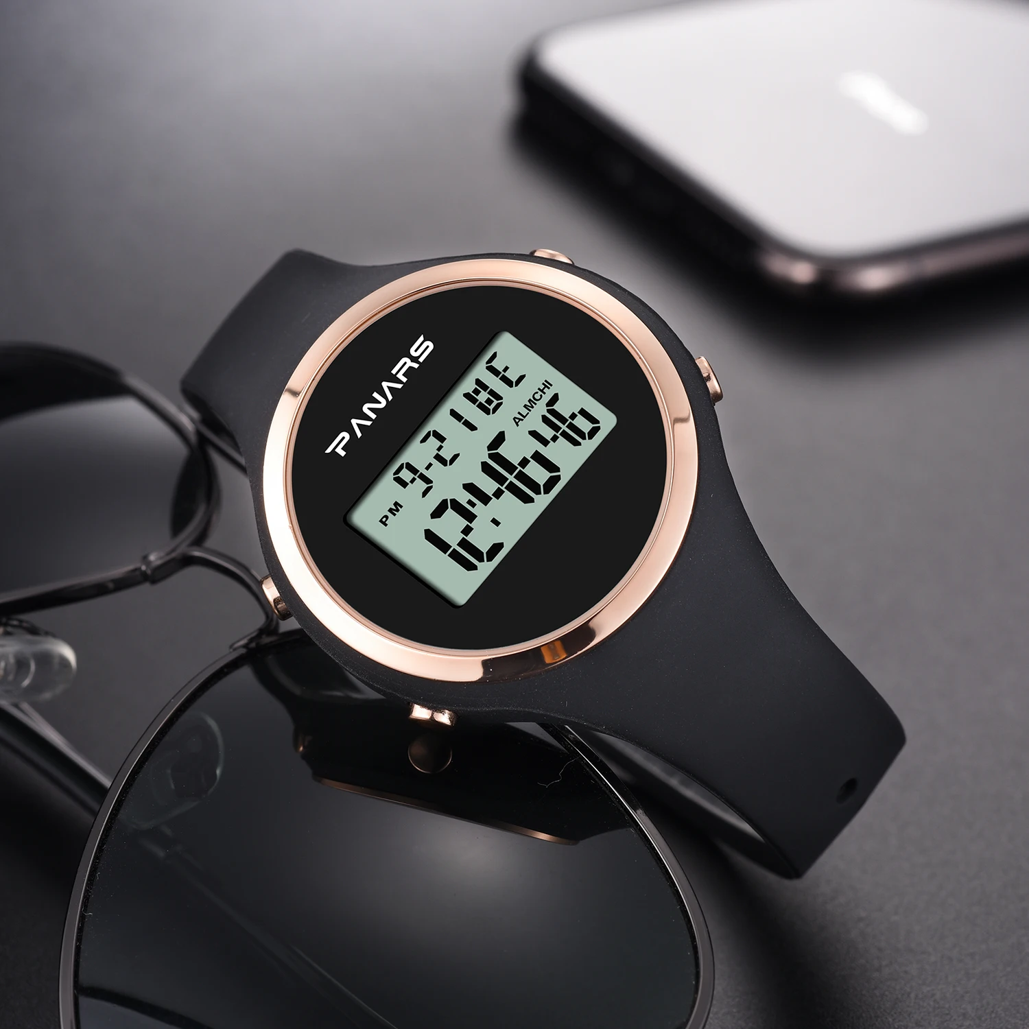 

Digital Watch For Women 50M Waterproof Ladies Wristwatches Sports Silicone Strap Exam Watch Ladies Electronic Relogio Feminino