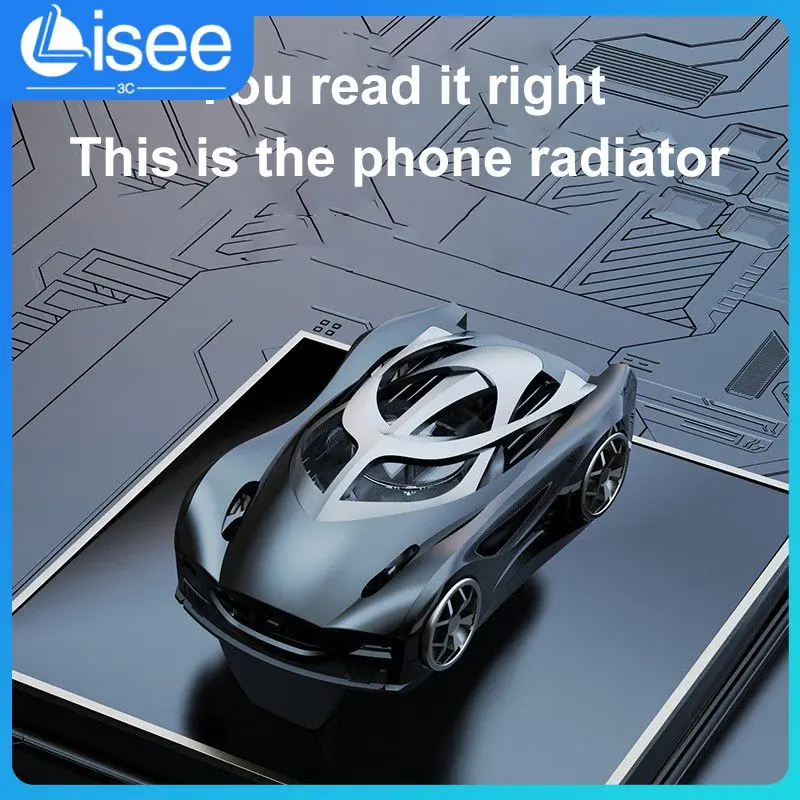 

Ultra Silent Mobile Phone Semiconductor Radiator E-sports Mobile Phone Cooling Fan Rgb Lighting Effect Game Cooling Rgb Lighting
