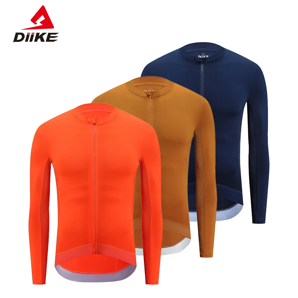 

DIIKE Cycling Jersey MTB Jersey Bicycle Team Cycling Shirt Men Long Sleeve Bike Wear Summer PRO Cycle Clothes