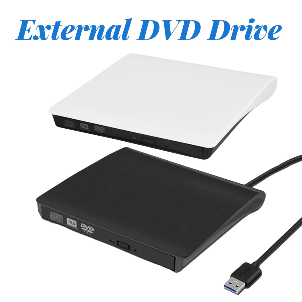 

5Gbps 12.7mm USB 3.0 SATA External DVD CD-ROM RW Player Optical Drives Enclosure Case for Laptop Desktop Notebook ( NO Drive)
