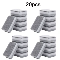 kitchen bar cleaning supplies set household double sided cleaning sponge scouring pad cleaning sponge household cleaning tools