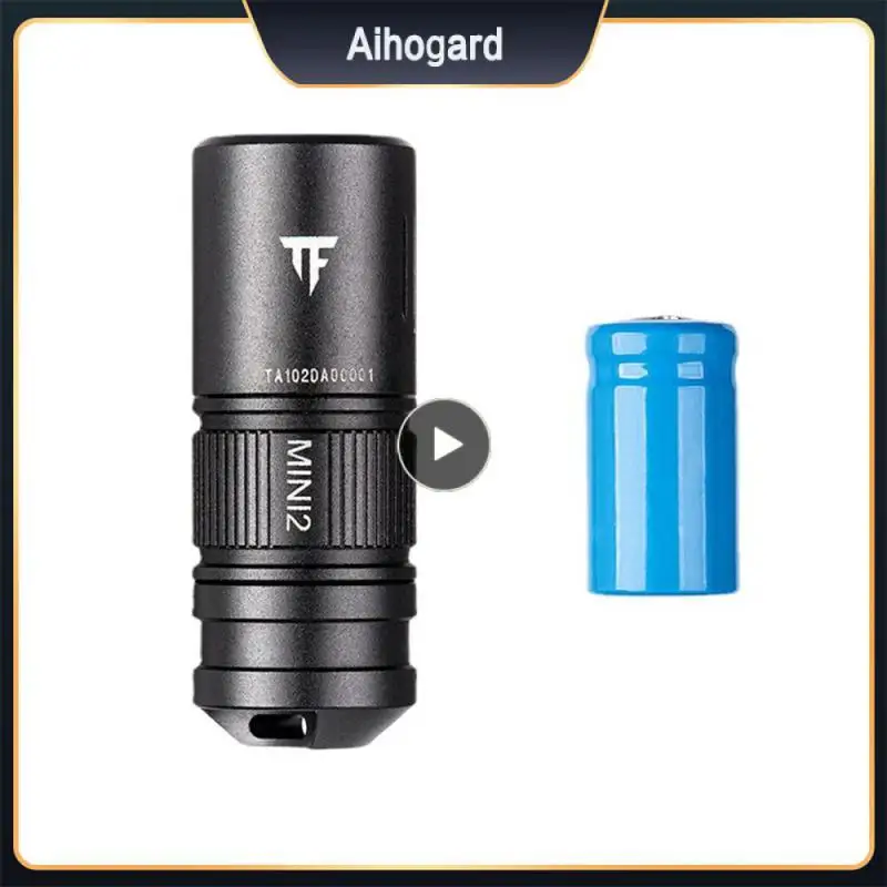 

Светодиодный фонарик Mini2, брелок для ключей, Usb-перезаряжаемая лампа, фонарик лм, мини-фонарик для повседневного использования, 2 режима переключения