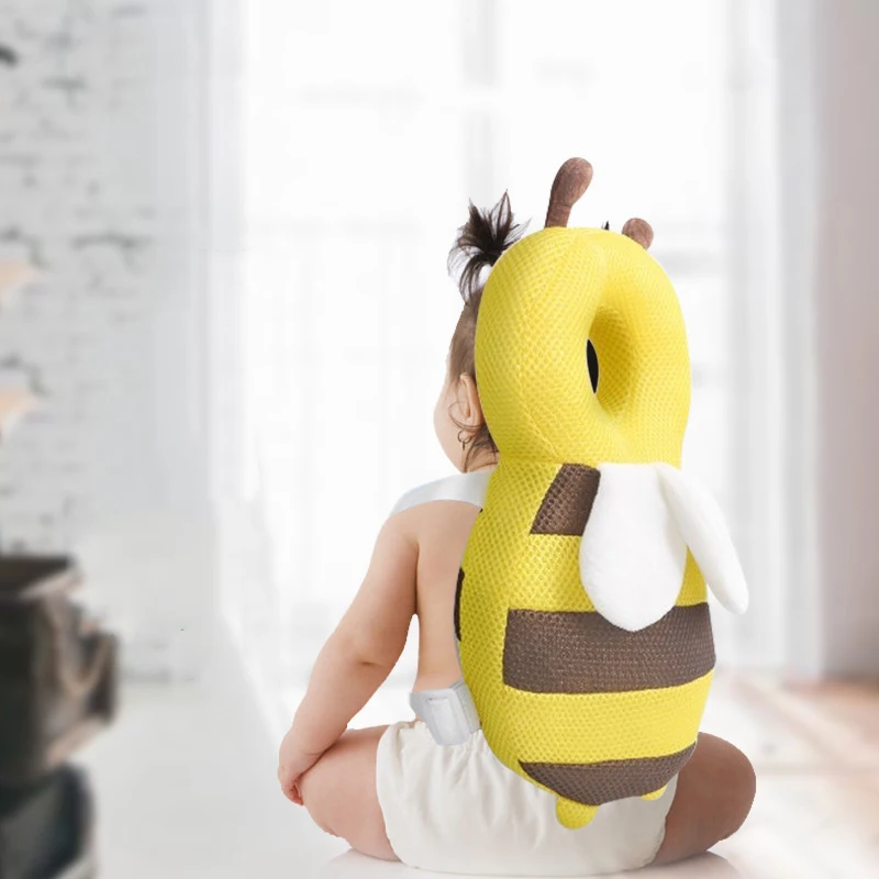 

Toddler Baby Head Protector Safety Pad Cushion Back Prevent Injured Cartoon Security Pillows Breathable Anti-drop Pillow 1-3T