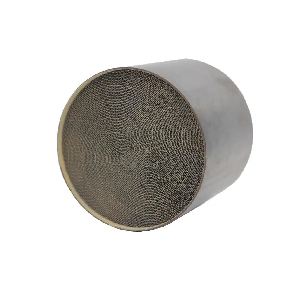 EURO 4 500 Cell Универсальный металлический каталитический нейтрализатор Honycomb Спортивный металлический катализатор 110*100 мм 3 центра